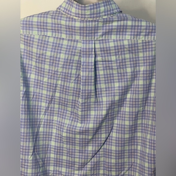 Ralph Lauren Men's Blue Plaid Shirt size large - Picture 7 of 7